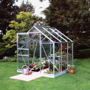 Tuinkas Popular 66 aluminium 3 mm tuindersglas