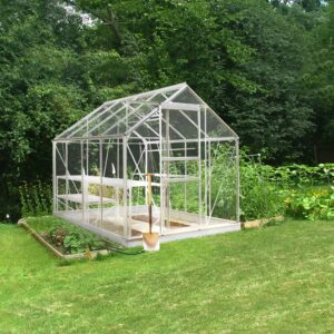Tuinkas Popular 86 aluminium 3 mm tuindersglas