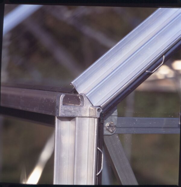 Tuinkas Magnum 128 aluminium 3 mm veiligheidsglas - Afbeelding 2