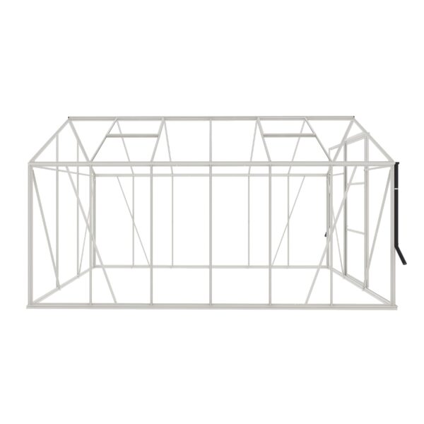 Tuinkas Kate IV wit 3 mm veiligheidsglas - Afbeelding 4