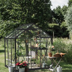 Tuinkas Kate I zwart 3 mm veiligheidsglas