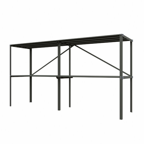 Royal Kweektafel vrijstaand groengrijs 90x165x45 cm - Afbeelding 5