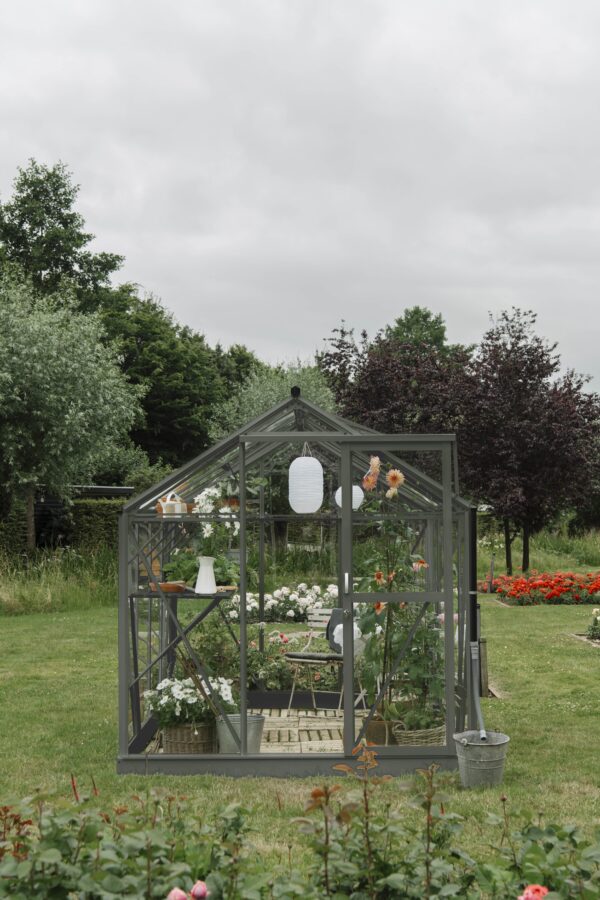 Tuinkas Mary I Full Options groengrijs 3 mm veiligheidsglas - Afbeelding 2