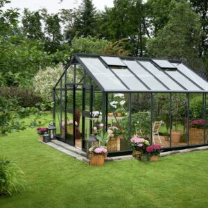 Tuinkas Gartner 16,2 antraciet 3 mm veiligheidsglas