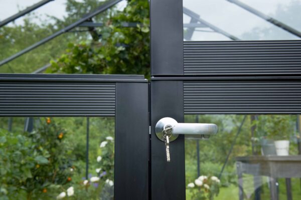 Tuinkas Gartner 16,2 antraciet 3 mm veiligheidsglas - Afbeelding 2