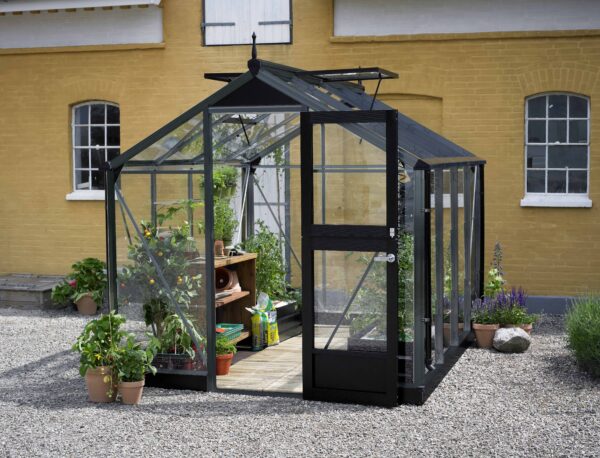 Tuinkas Compact 6,6 antraciet 3 mm veiligheidsglas - Afbeelding 2