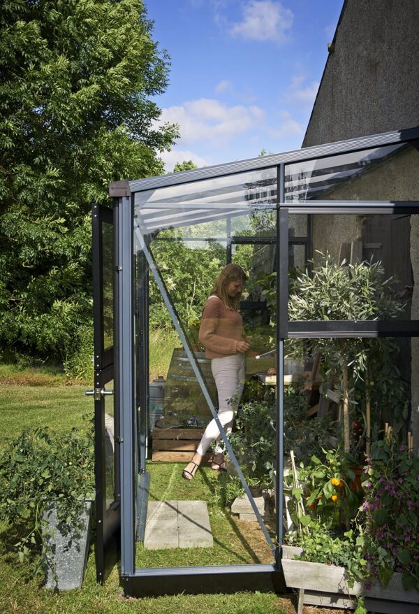 Muurkas Veranda 4,4 antraciet 3 mm veiligheidsglas + 10 mm polycarbonaat - Afbeelding 2
