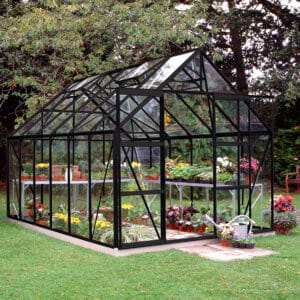 Tuinkas Magnum 128 zwart 3 mm veiligheidsglas